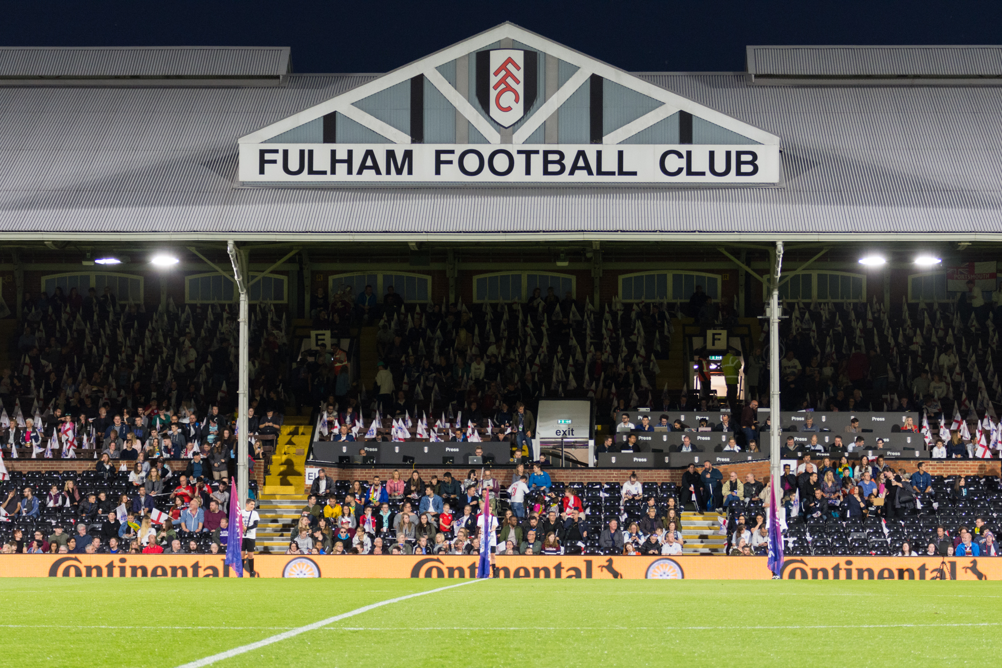 Craven Cottage in England